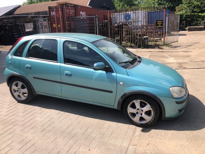 Opel Corsa C 1.2 16V Sloopvoertuig (2004, Groen)