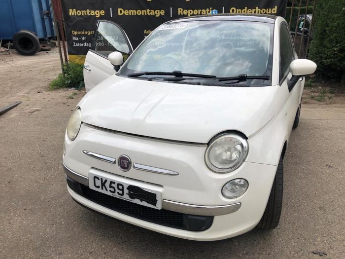 Fiat 500 1.2 Sloopvoertuig (2009, Licht, Wit)