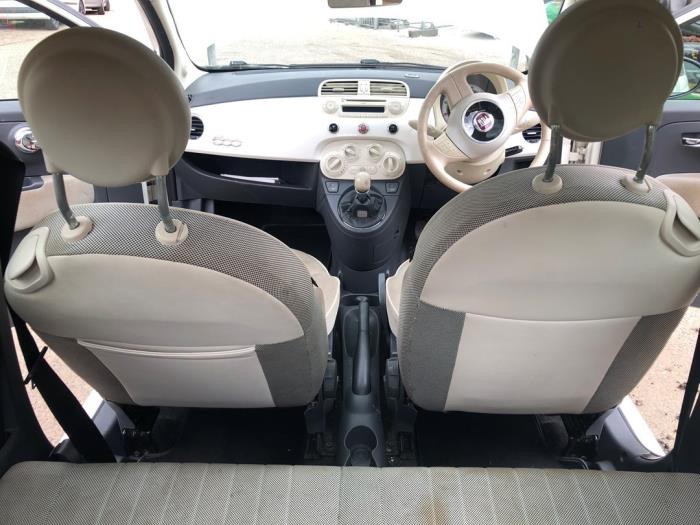 Fiat 500 1.2 Sloopvoertuig (2009, Licht, Wit)