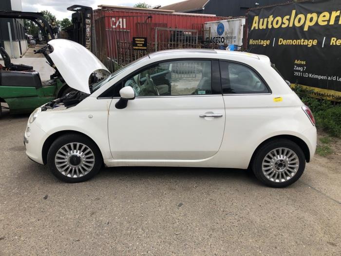 Fiat 500 1.2 Sloopvoertuig (2009, Licht, Wit)