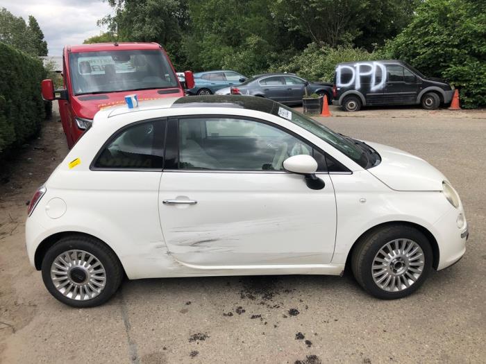 Fiat 500 1.2 Sloopvoertuig (2009, Licht, Wit)