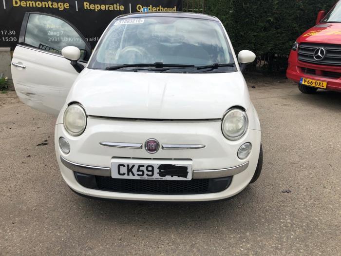 Fiat 500 1.2 Sloopvoertuig (2009, Licht, Wit)