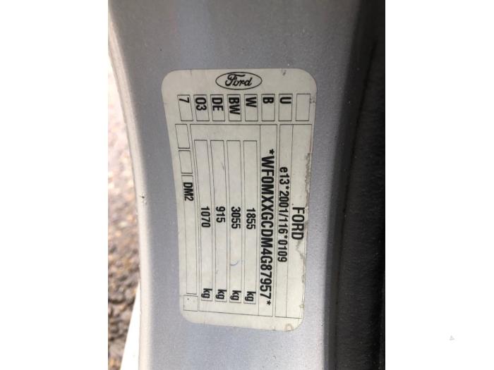 Ford Focus C-Max 1.6 16V Sloopvoertuig (2004, Grijs)