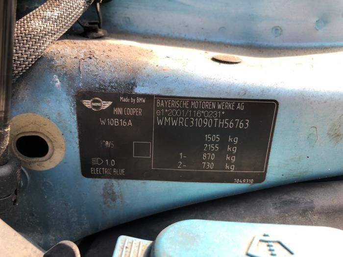 Mini Mini One/Cooper 1.6 16V Cooper Sloopvoertuig (2005, Blauw, Wit)
