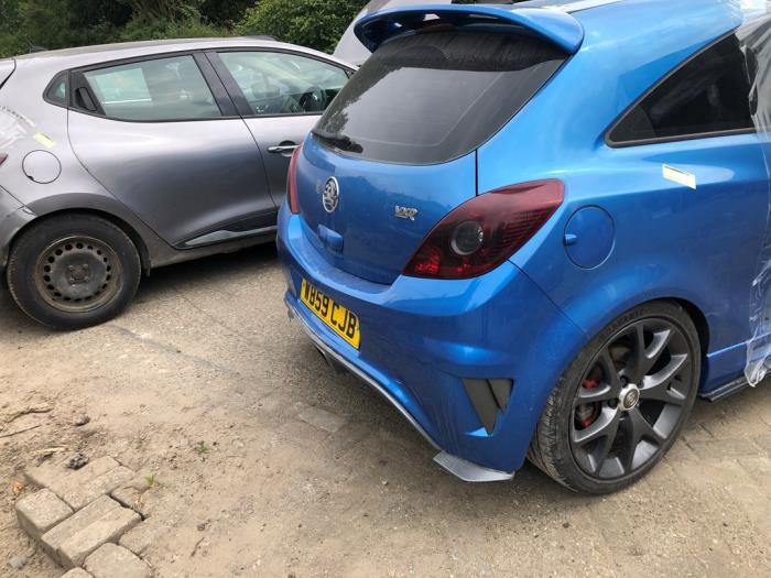 Opel Corsa D 1.6i OPC 16V Turbo Sloopvoertuig (2009, Blauw)