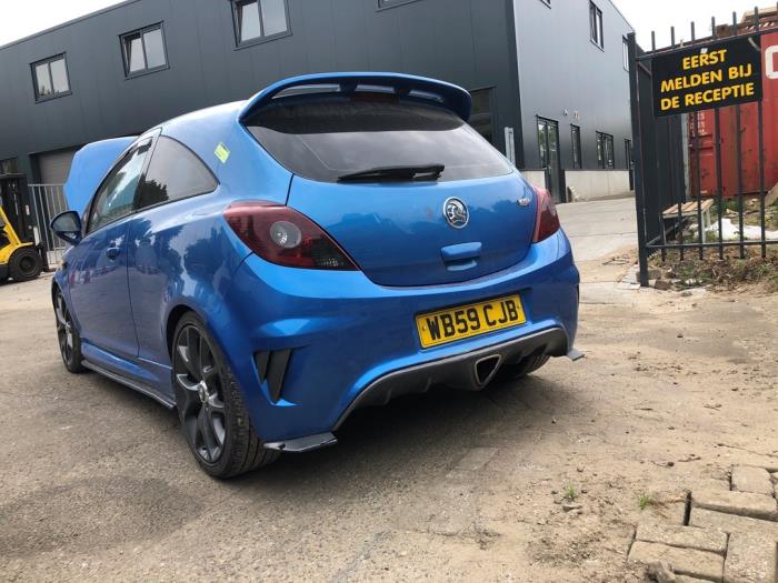 Opel Corsa D 1.6i OPC 16V Turbo Sloopvoertuig (2009, Blauw)
