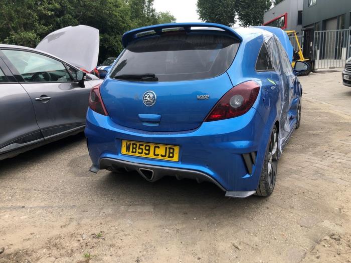 Opel Corsa D 1.6i OPC 16V Turbo Sloopvoertuig (2009, Blauw)