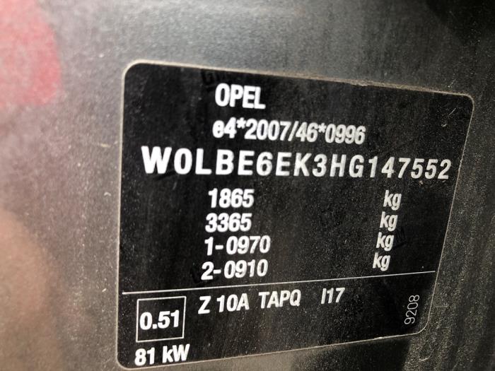 Opel Astra K 1.6 CDTI 110 16V Sloopvoertuig (2018, Donker, Grijs)