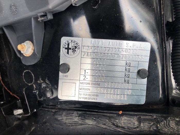 Alfa Romeo 159 1.9 JTS 16V Sloopvoertuig (2006, Zwart)