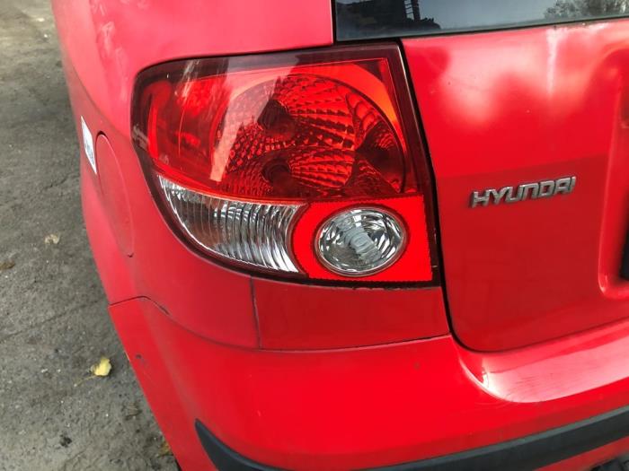 Hyundai Getz 1.1i 12V Sloopvoertuig (2004, Rood)
