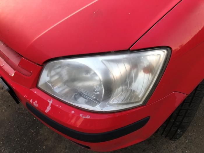 Hyundai Getz 1.1i 12V Sloopvoertuig (2004, Rood)