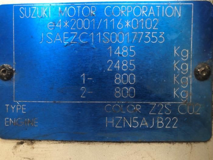 Suzuki Swift 1.3 VVT 16V Sloopvoertuig (2007, Grijs)