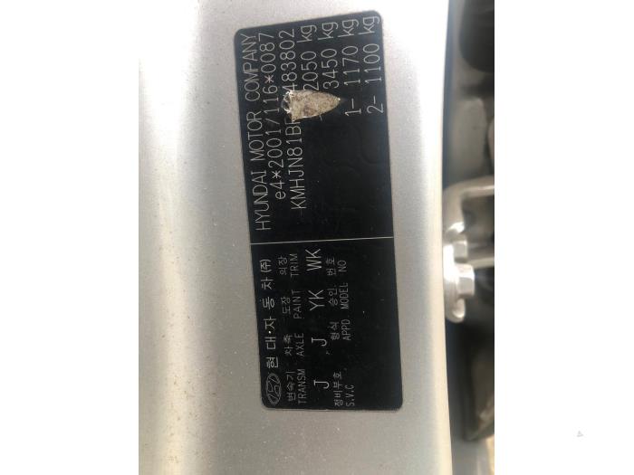 Hyundai Tucson 2.0 16V CVVT 4x2 Sloopvoertuig (2007, Grijs)