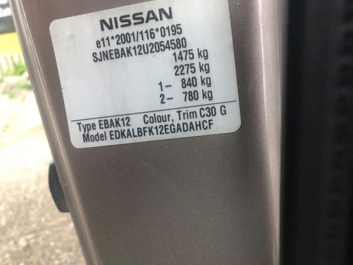 Nissan Micra 1.2 16V Sloopvoertuig (2005, Bruin)