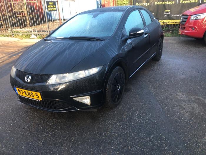 Honda Civic 1.4i Type S 16V Sloopvoertuig (2009, Zwart)