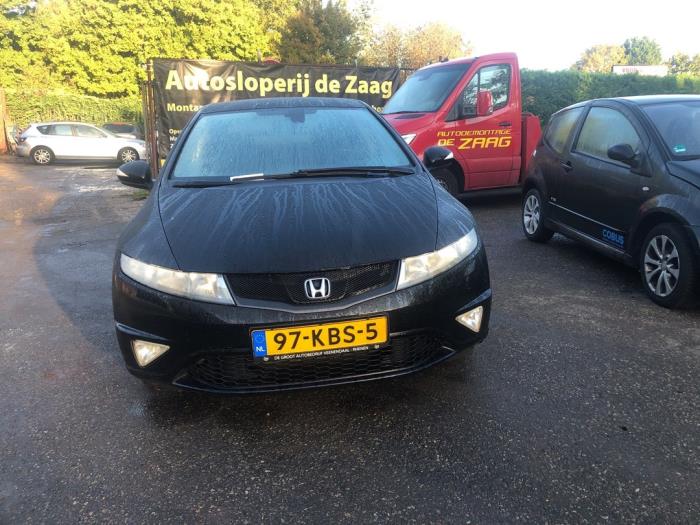 Honda Civic 1.4i Type S 16V Sloopvoertuig (2009, Zwart)