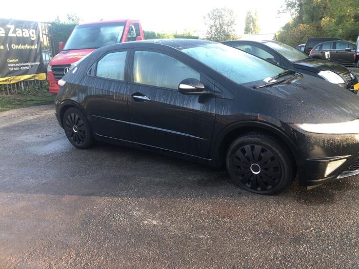 Honda Civic 1.4i Type S 16V Sloopvoertuig (2009, Zwart)