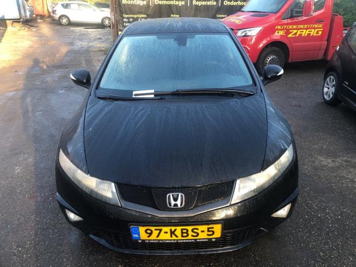 Honda Civic 1.4i Type S 16V Sloopvoertuig (2009, Zwart)