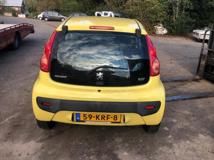 Peugeot 107 1.0 12V Sloopvoertuig (2010, Geel)