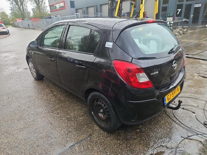 Opel Corsa D 1.4 16V Twinport Sloopvoertuig (2008, Zwart)