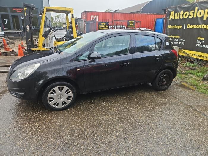 Opel Corsa D 1.4 16V Twinport Sloopvoertuig (2008, Zwart)