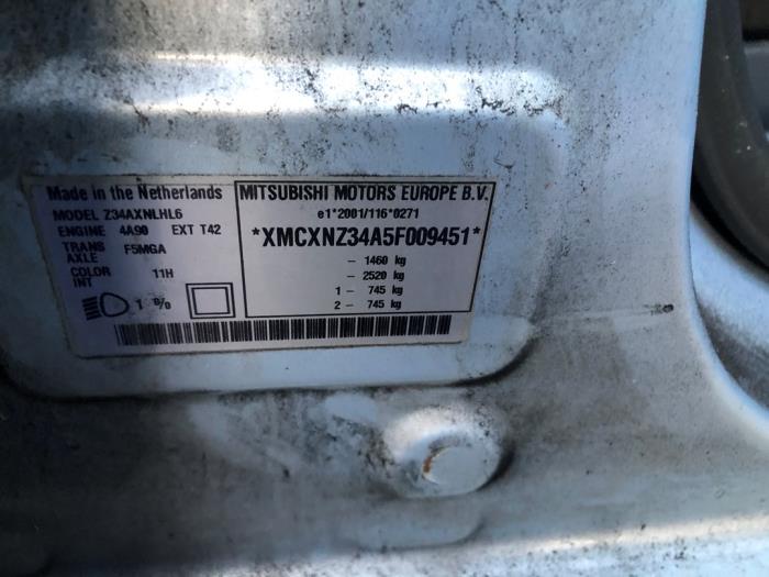 Mitsubishi Colt 1.3 16V Sloopvoertuig (2005, Blauw)