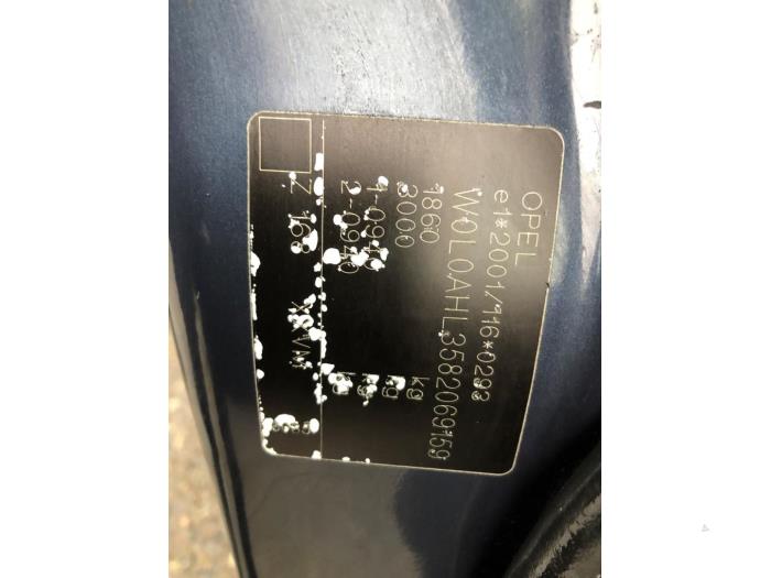 Opel Astra H SW 1.6 16V Twinport Sloopvoertuig (2008, Grijs)