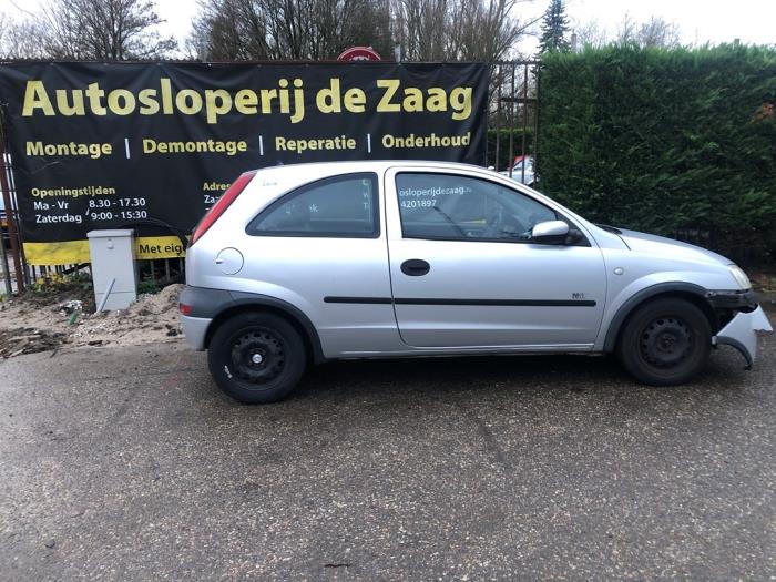Opel Corsa C 1.2 16V Sloopvoertuig (2003, Grijs)