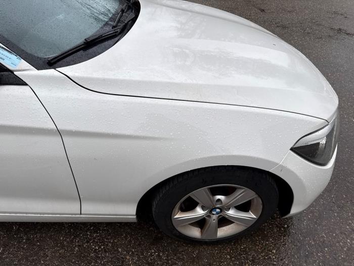 BMW 1 serie 116i 1.6 16V Sloopvoertuig (2014, Wit)