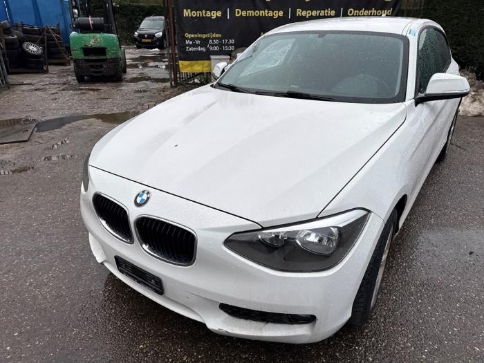 BMW 1 serie 116i 1.6 16V Sloopvoertuig (2014, Wit)