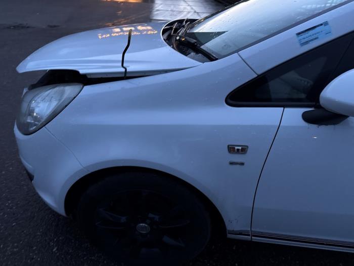 Opel Corsa D 1.2 16V LPG Sloopvoertuig (2012, Wit)