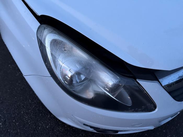 Opel Corsa D 1.2 16V LPG Sloopvoertuig (2012, Wit)