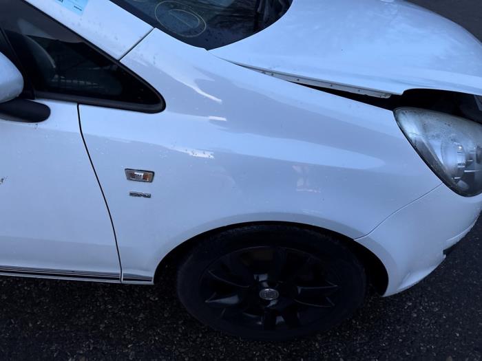 Opel Corsa D 1.2 16V LPG Sloopvoertuig (2012, Wit)