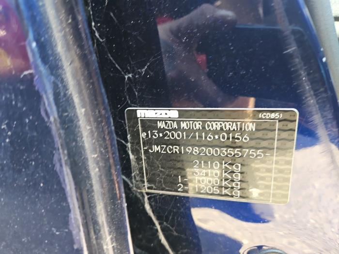 Mazda 5 1.8i 16V Sloopvoertuig (2009, Blauw)