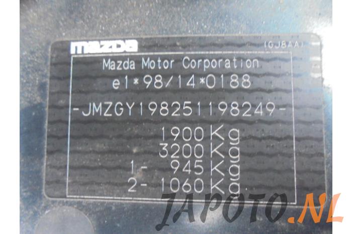 Mazda 6 Sportbreak 1.8i 16V Sloopvoertuig (2005, Groen)