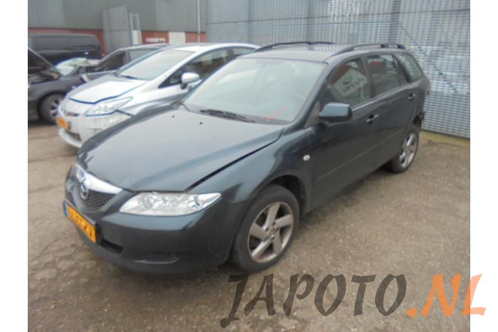 Mazda 6 Sportbreak 1.8i 16V Sloopvoertuig (2005, Groen)