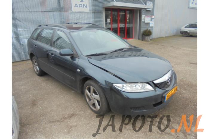 Mazda 6 Sportbreak 1.8i 16V Sloopvoertuig (2005, Groen)