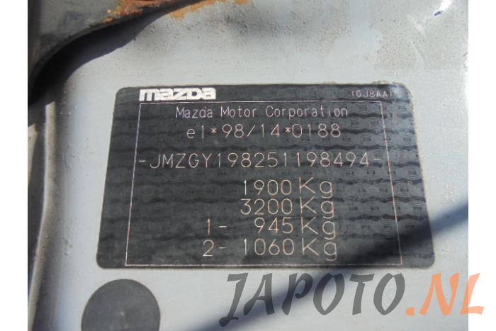 Mazda 6 Sportbreak 1.8i 16V Sloopvoertuig (2005, Grijs)