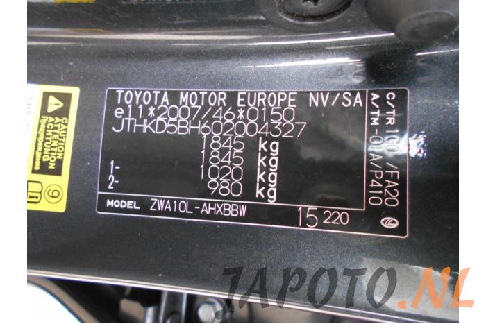 Lexus CT 200h 1.8 16V Sloopvoertuig (2011, Grijs)