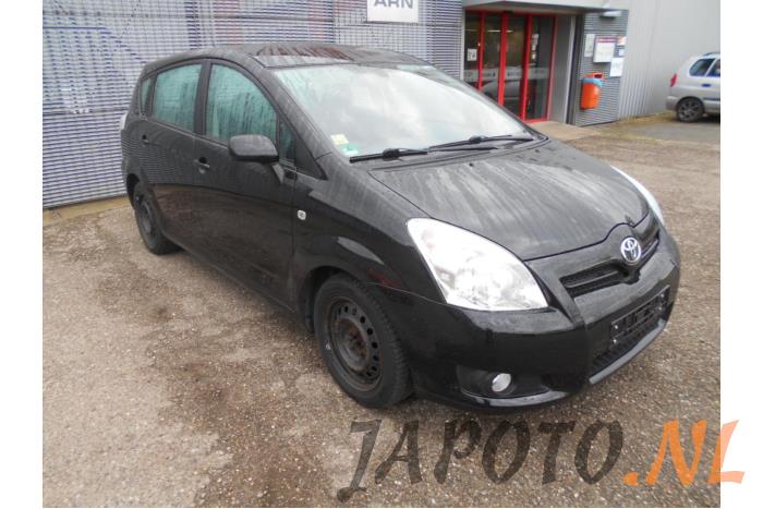 Toyota Corolla Verso 2.2 D-4D 16V Sloopvoertuig (2008, Zwart)