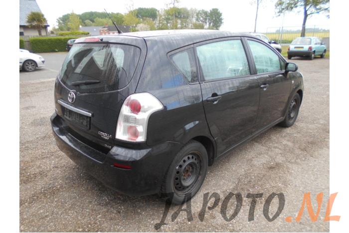 Toyota Corolla Verso 2.2 D-4D 16V Sloopvoertuig (2008, Zwart)