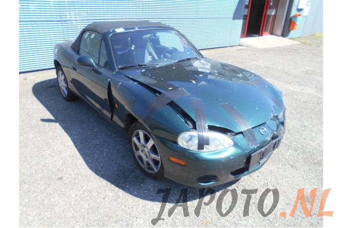 Mazda MX-5 1.6i 16V Sloopvoertuig (2001, Groen)