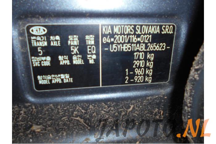 Kia Cee'd 1.4 CVVT 16V Sloopvoertuig (2011, Grijs)