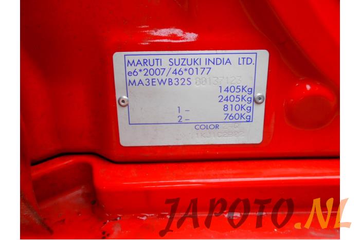 Suzuki Baleno 1.2 Dual Jet 16V Sloopvoertuig (2017, Rood)