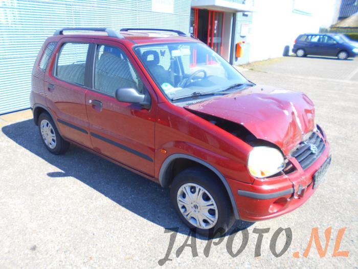 Suzuki Ignis 1.3 16V Sloopvoertuig (2002, Rood)