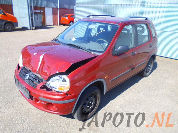 Suzuki Ignis 1.3 16V Sloopvoertuig (2002, Rood)