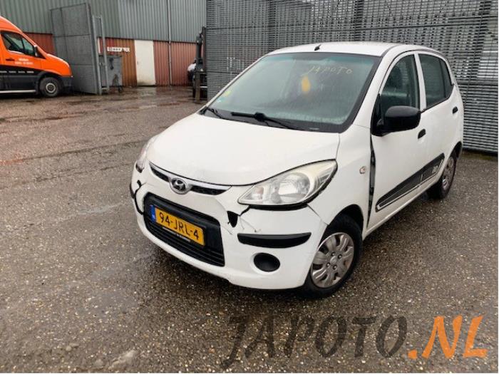 Hyundai i10 1.1i 12V Sloopvoertuig (2009, Wit)