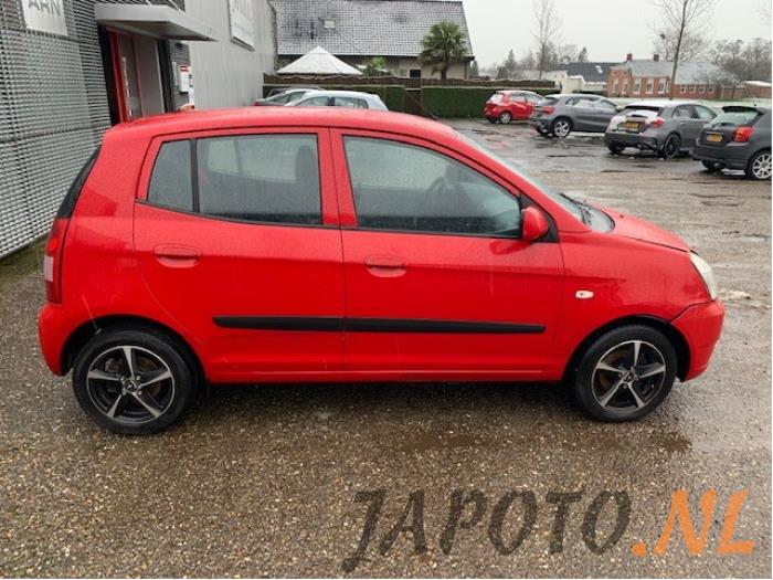 Kia Picanto 1.0 12V Sloopvoertuig (2005, Rood)