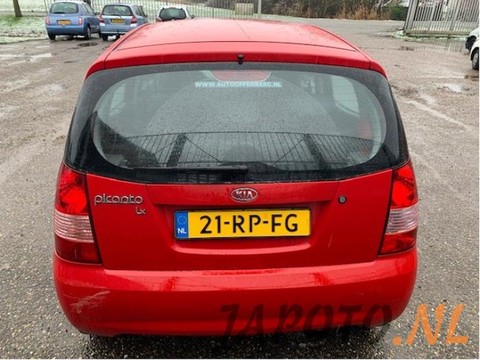 Kia Picanto 1.0 12V Sloopvoertuig (2005, Rood)