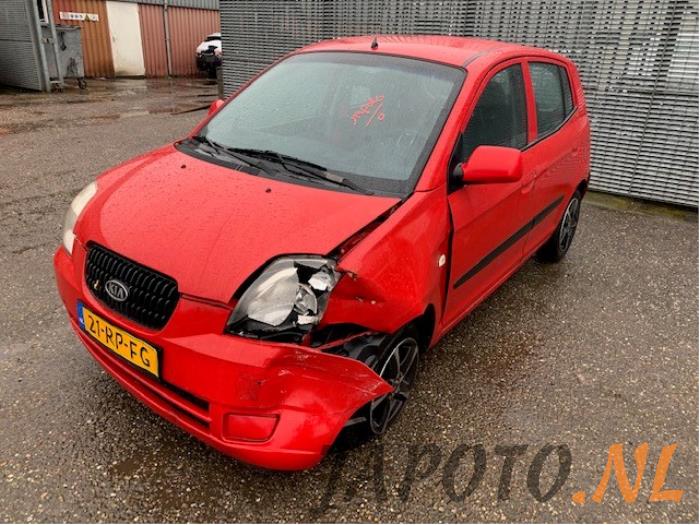 Kia Picanto 1.0 12V Sloopvoertuig (2005, Rood)